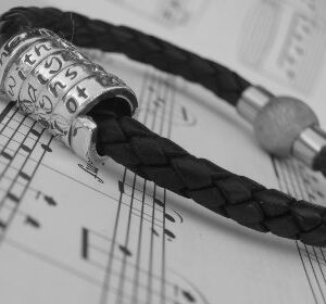 Silver Scroll Ladies Bespoke Bracelet