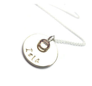 Silver Name Necklace