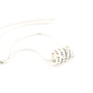 Sterling Silver Psalm 23 Necklace