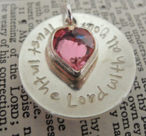 Trust in the Lord Necklace