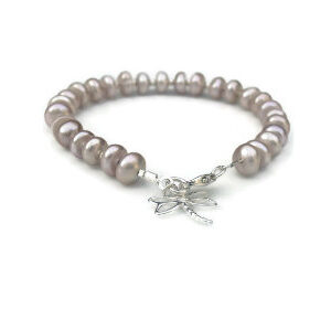 Pearl Bracelet | Freshwater Lavender