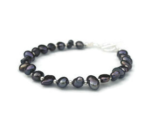 Peacock Pearl Bracelet