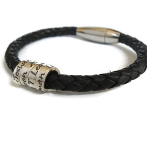 Men's Personalised Names Bracelet